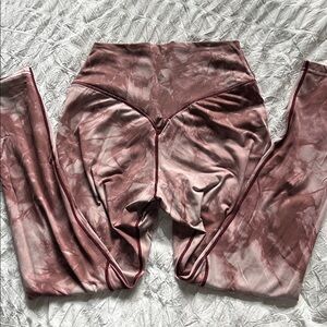 Balance Athletica Vitality Pink Tie-Dye Leggings